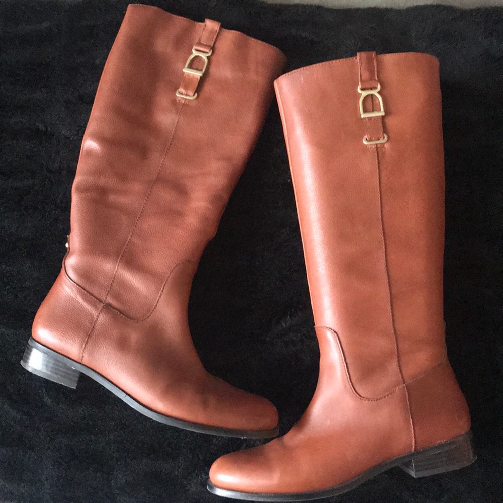Banana Republic Brown Leather Riding Boots